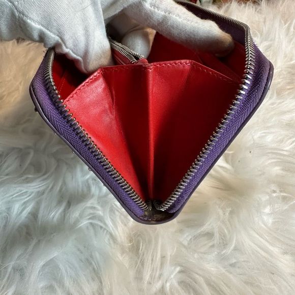 Rare Christian Louboutin Spike studds Round zipper long wallet - Picture 17 of 17